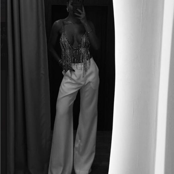 White slack pants - Picture 1 of 2